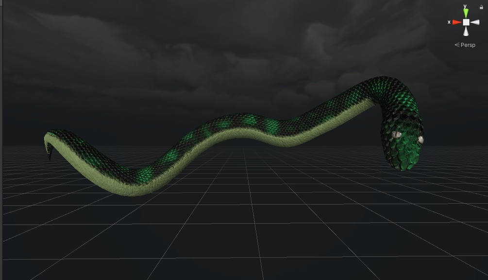 "Sinful temptation" Snake accessory