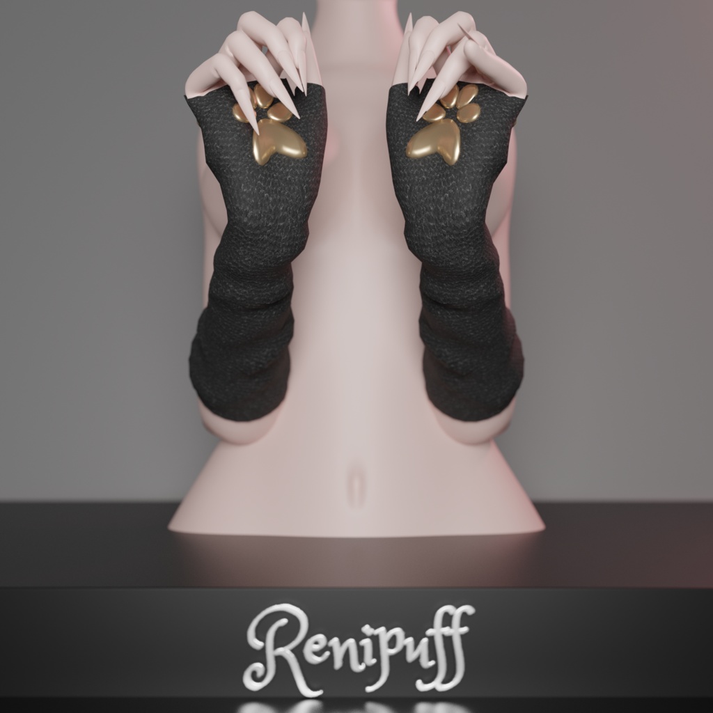 "Come here Kitten" gloves