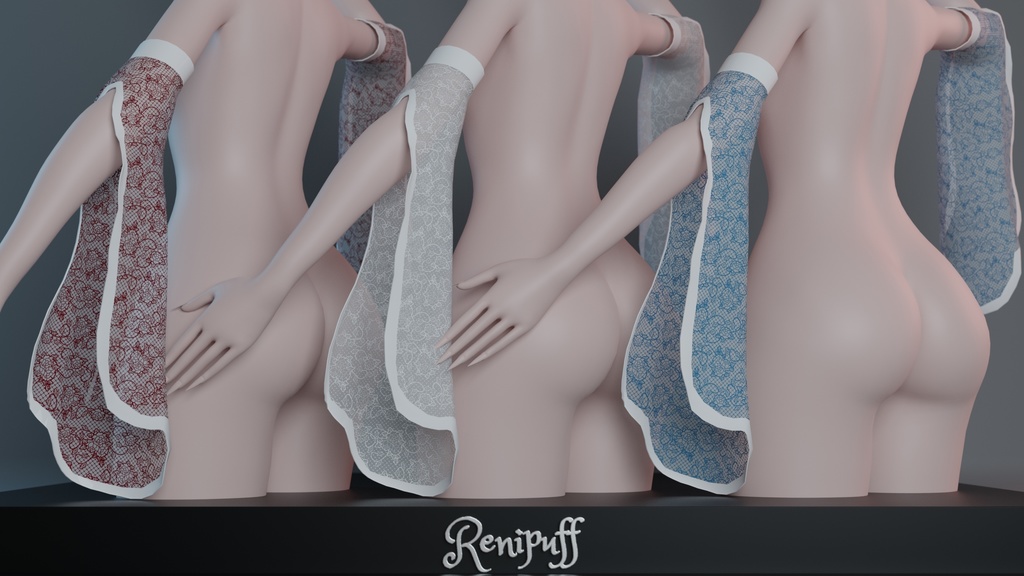 "Delicate Beauty" Sleeves