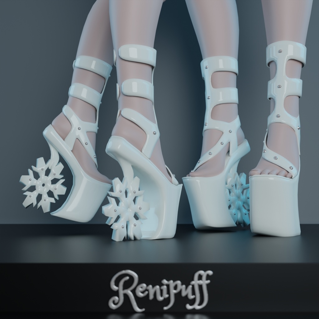 "Frozen Steps" Heels