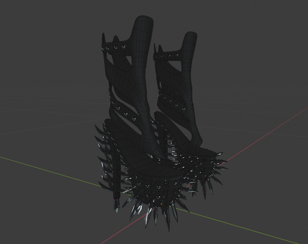 "At your own risk" Heels