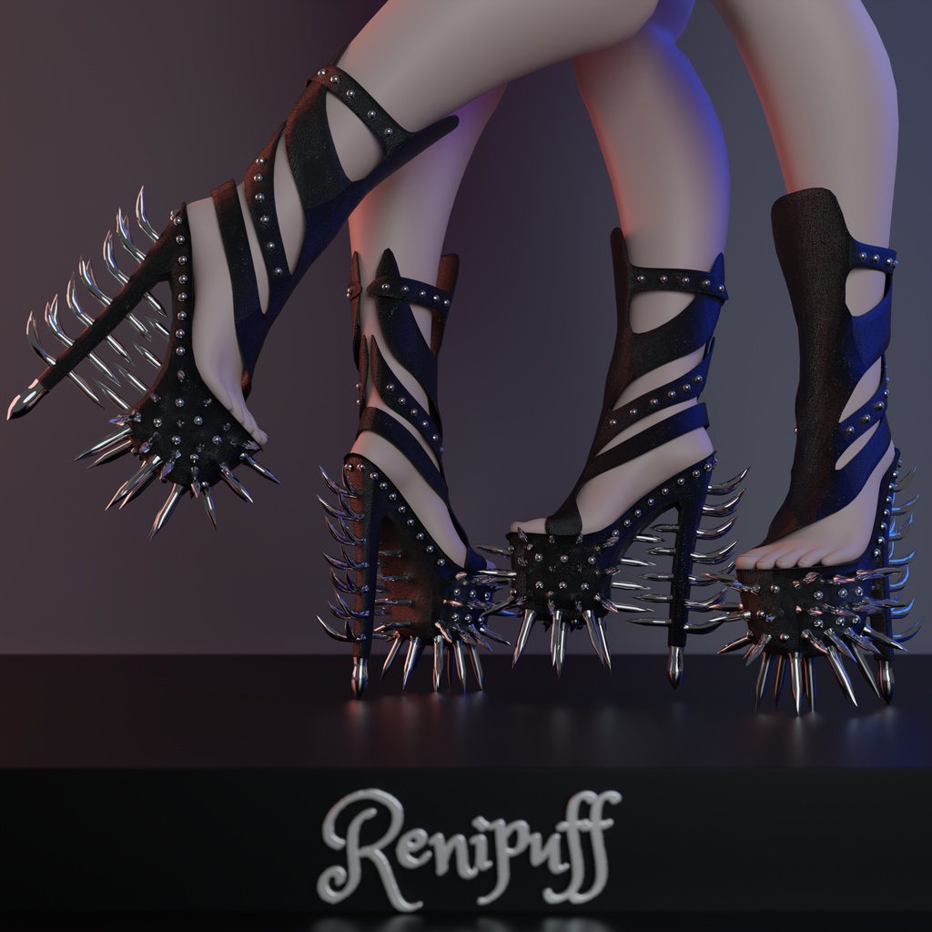 "At your own risk" Heels