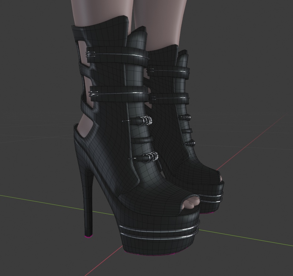 "My demands, met" Heels