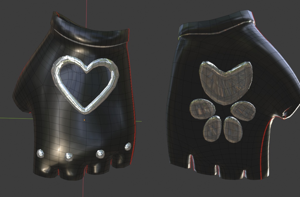 "I want it meow!" Gloves