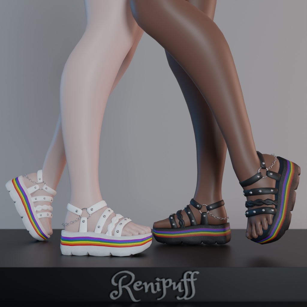 "Prideful Steps" Sandals