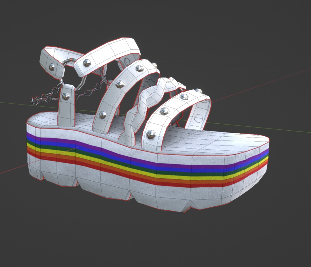 "Prideful Steps" Sandals