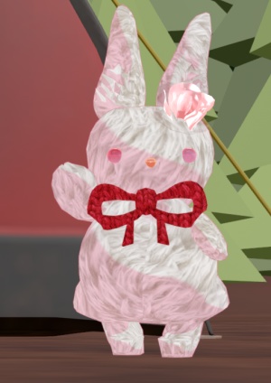 オリジナル3Dモデル アバター『うさぎ * Rabbit』 VRChat * cluster