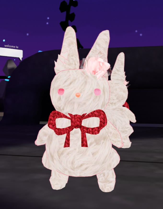 オリジナル3Dモデル アバター『うさぎ * Rabbit』 VRChat * cluster