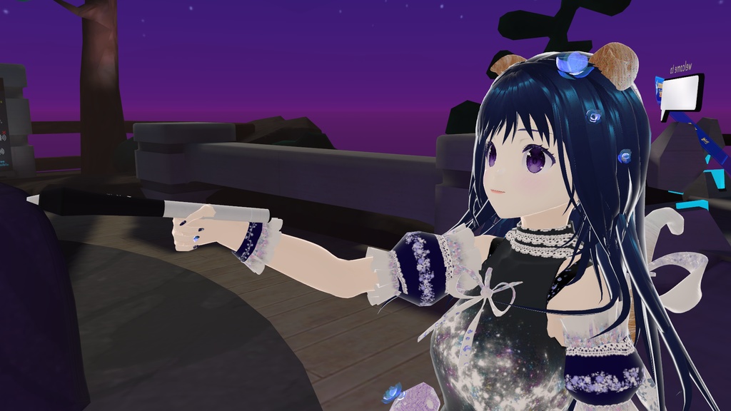 オリジナル3Dモデル アバター『うみ * Umi』 VRChat * cluster * NEOKET 対応