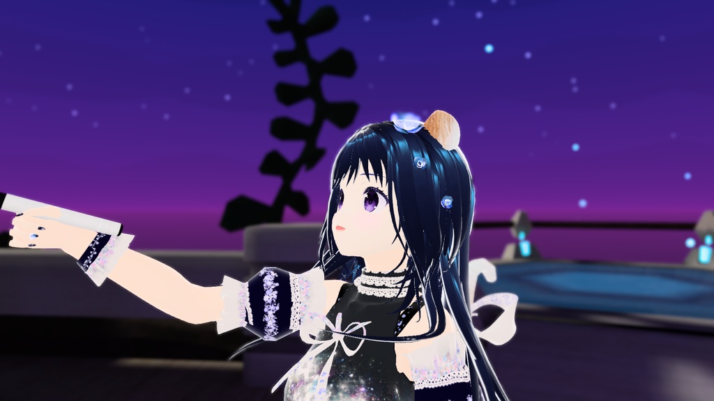 オリジナル3Dモデル アバター『うみ * Umi』 VRChat * cluster * NEOKET 対応
