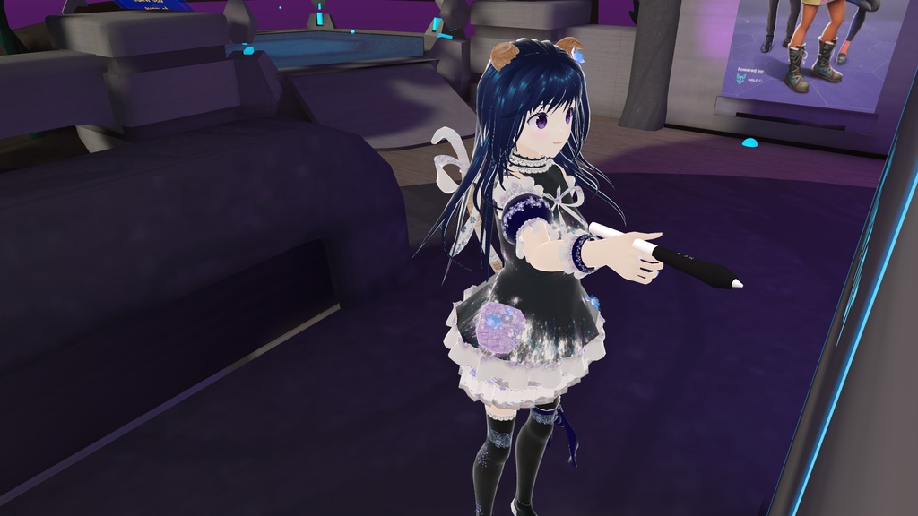 オリジナル3Dモデル アバター『うみ * Umi』 VRChat * cluster * NEOKET 対応