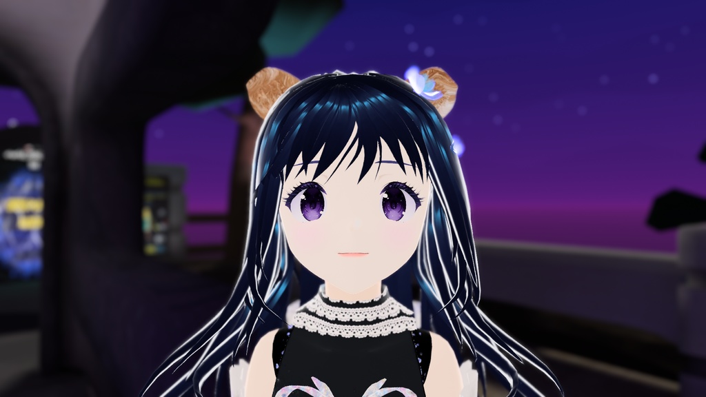 オリジナル3Dモデル アバター『うみ * Umi』 VRChat * cluster * NEOKET 対応