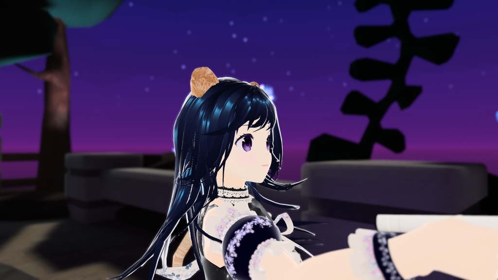 オリジナル3Dモデル アバター『うみ * Umi』 VRChat * cluster * NEOKET 対応