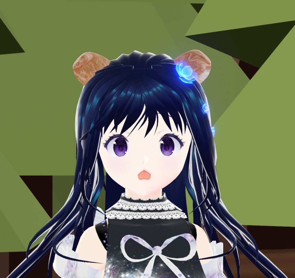 オリジナル3Dモデル アバター『うみ * Umi』 VRChat * cluster * NEOKET 対応
