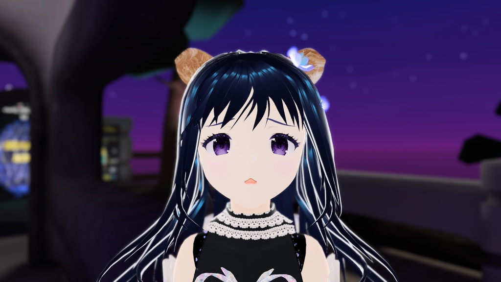 オリジナル3Dモデル アバター『うみ * Umi』 VRChat * cluster * NEOKET 対応