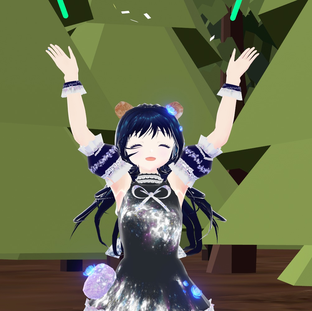 オリジナル3Dモデル アバター『うみ * Umi』 VRChat * cluster * NEOKET 対応