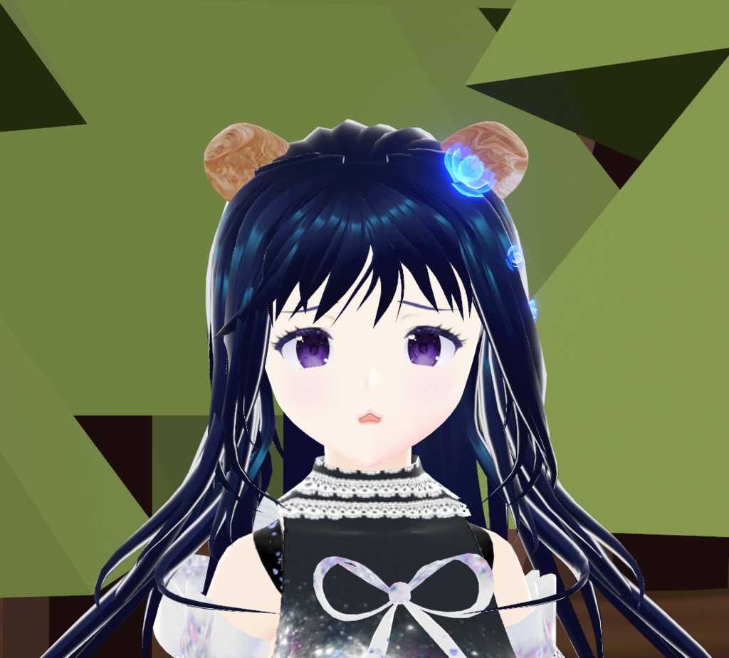 オリジナル3Dモデル アバター『うみ * Umi』 VRChat * cluster * NEOKET 対応