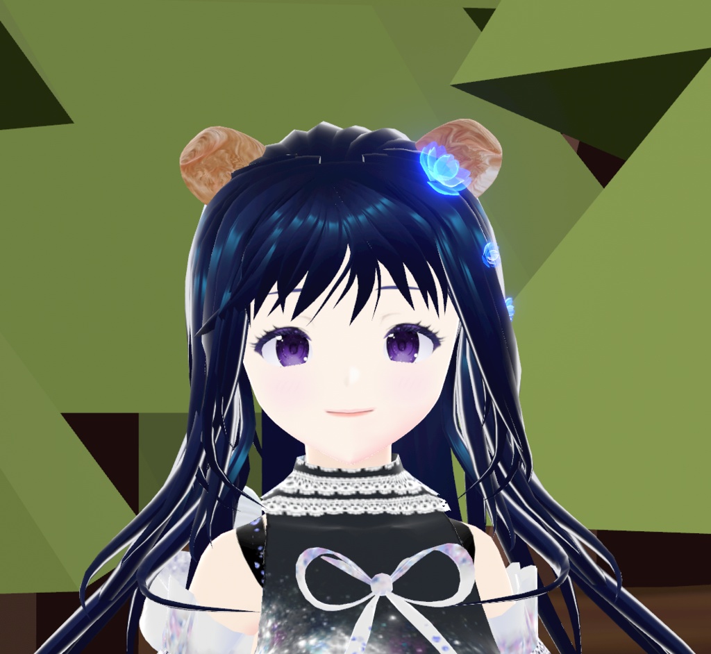 オリジナル3Dモデル アバター『うみ * Umi』 VRChat * cluster * NEOKET 対応