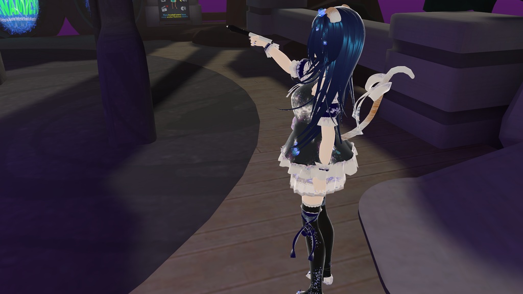 オリジナル3Dモデル アバター『うみ * Umi』 VRChat * cluster * NEOKET 対応