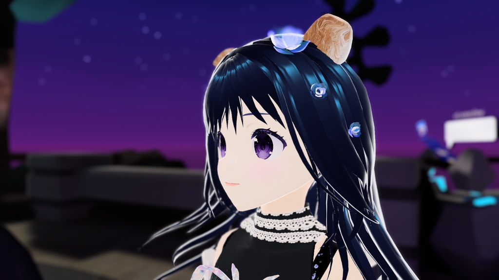 オリジナル3Dモデル アバター『うみ * Umi』 VRChat * cluster * NEOKET 対応