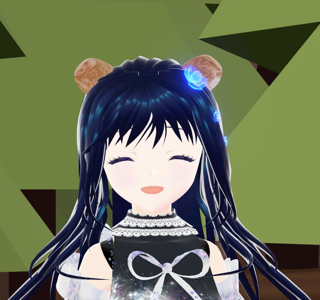 オリジナル3Dモデル アバター『うみ * Umi』 VRChat * cluster * NEOKET 対応