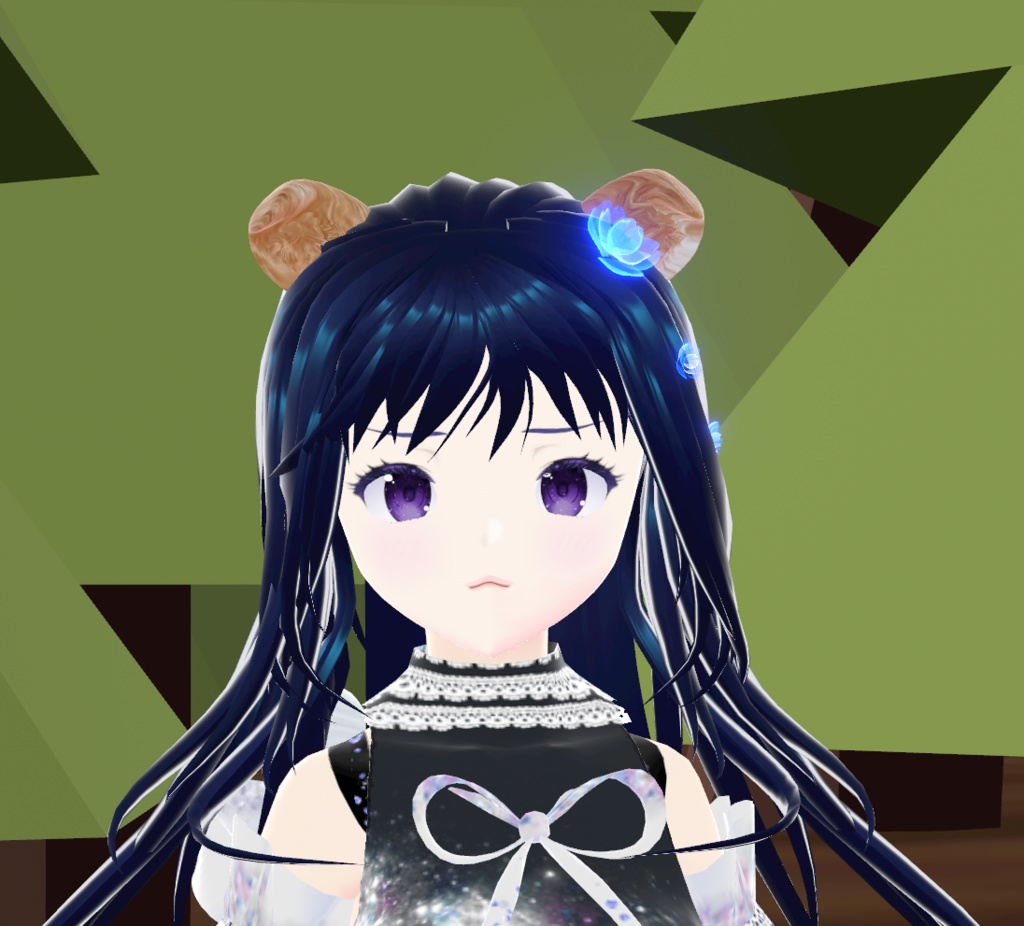 オリジナル3Dモデル アバター『うみ * Umi』 VRChat * cluster * NEOKET 対応