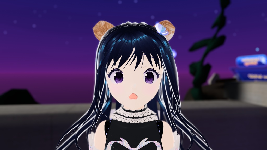 オリジナル3Dモデル アバター『うみ * Umi』 VRChat * cluster * NEOKET 対応