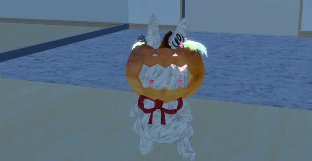 オリジナル3Dモデル 『かぼちゃ・パンプキン・ハロウィン * Jack-o'-Lantern』VRChat * cluster