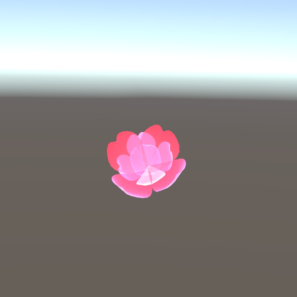 オリジナル3Dモデル 『花・花びら・はな * flower・petal』VRChat * cluster