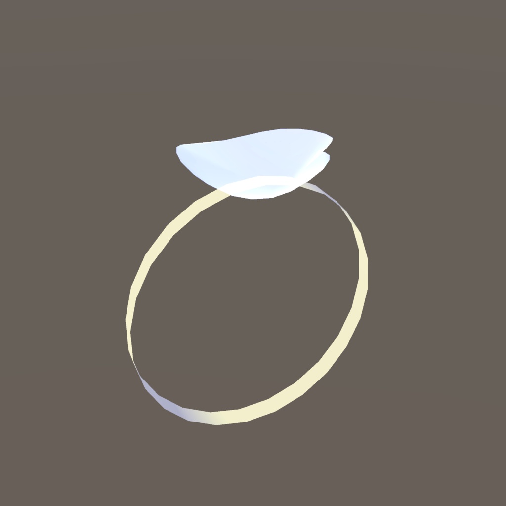 オリジナル3Dモデル 『指輪・花・花びら * Ring・flower・petal』VRChat * cluster