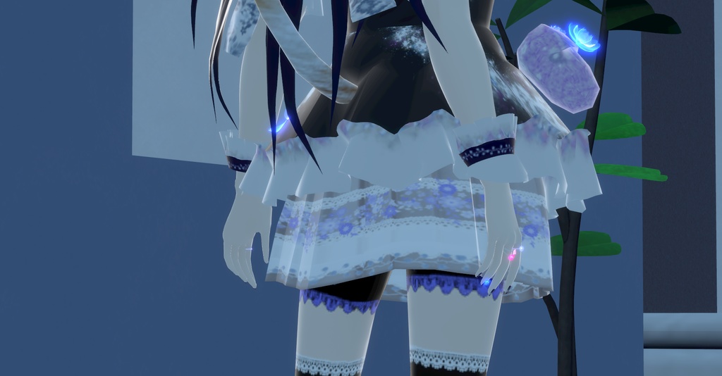 オリジナル3Dモデル 『指輪・花・花びら * Ring・flower・petal』VRChat * cluster