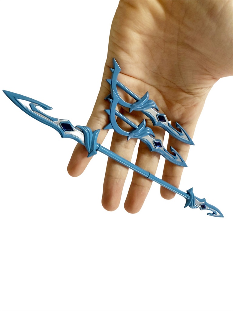 Monenjoy　原神　タルタリヤ　ミニチュア　ダイキャスト製　22cm　装備品　卓上装備品　プレゼント　アクセサリー