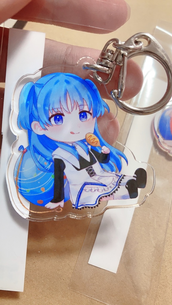 すかすか 夏アクリルキーホルダー (クトリ)