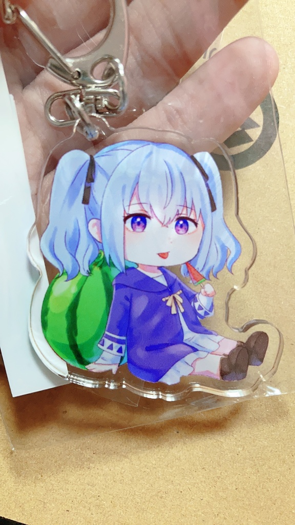 すかすか 夏アクリルキーホルダー (ネフレン)