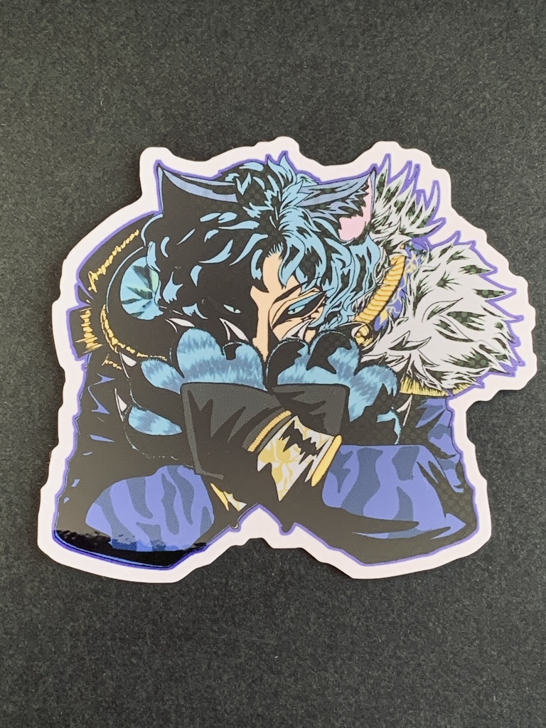 チェシャ猫ステッカー