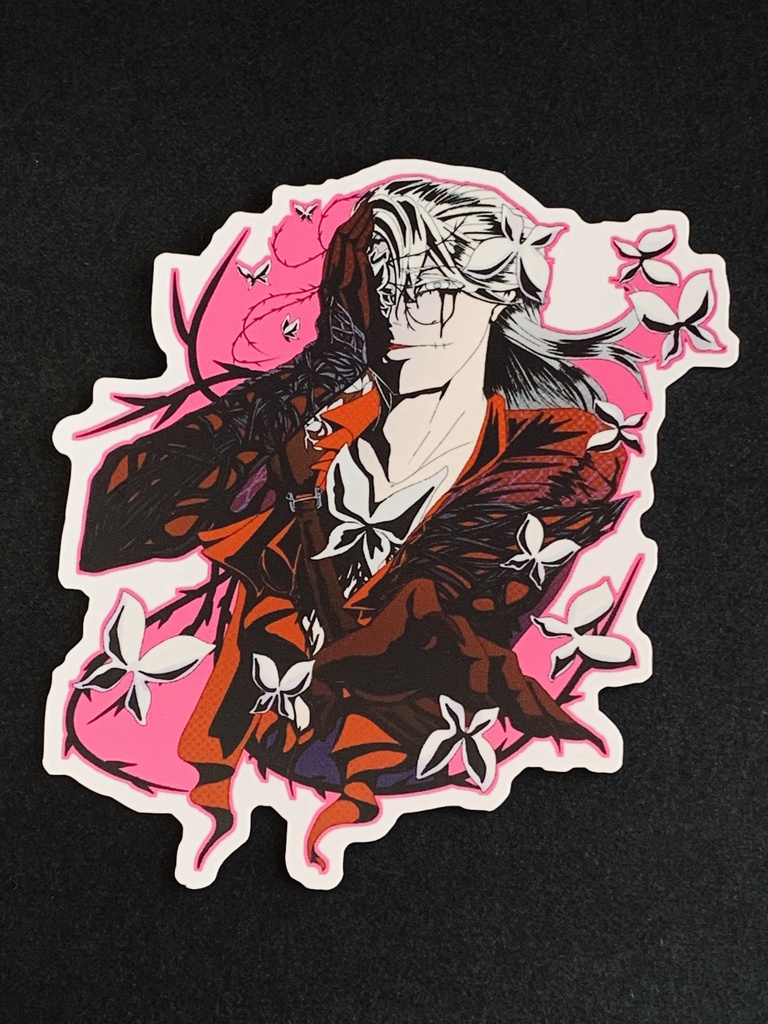 赤服ステッカー