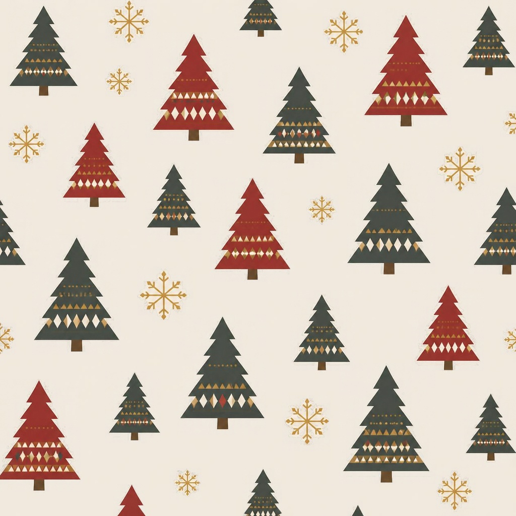 北欧風クリスマス デジタルペーパー セット