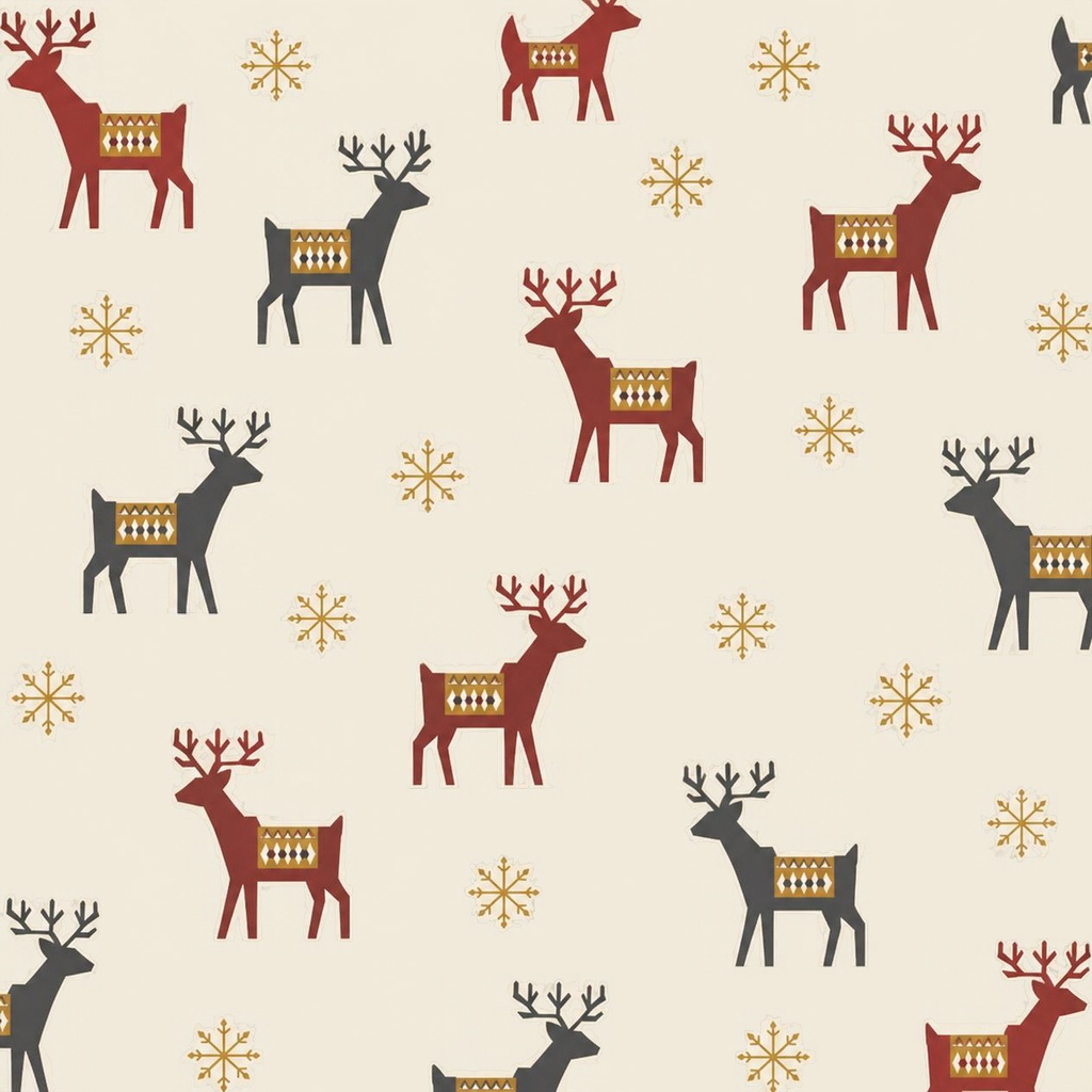 北欧風クリスマス デジタルペーパー セット