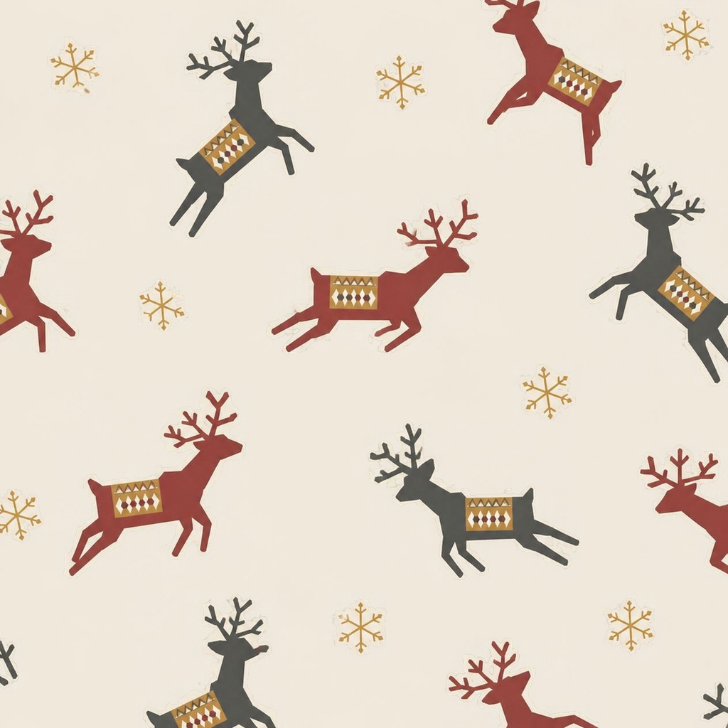 北欧風クリスマス　デジタルペーパー　セット