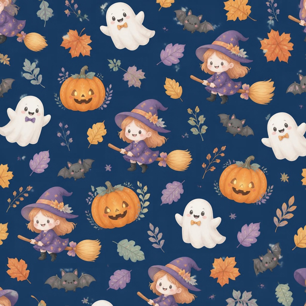 ハロウィン デザインペーパー セット