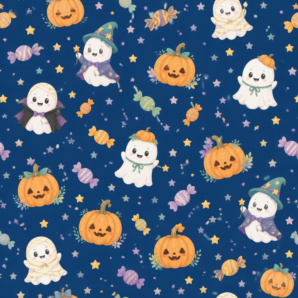 ハロウィン デザインペーパー セット