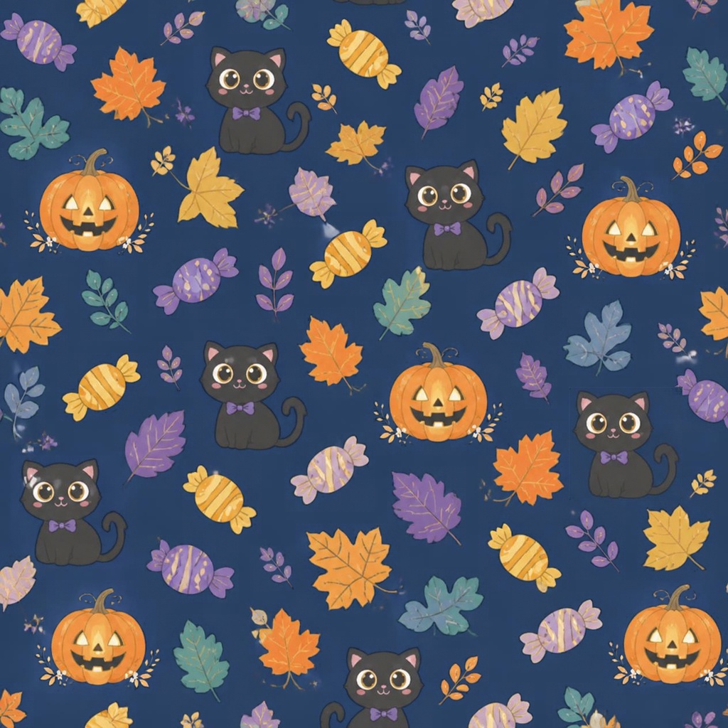 ハロウィン デザインペーパー セット