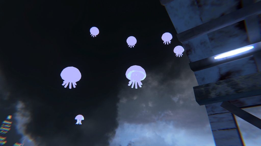 【VRChat向け】くらげパーティクル