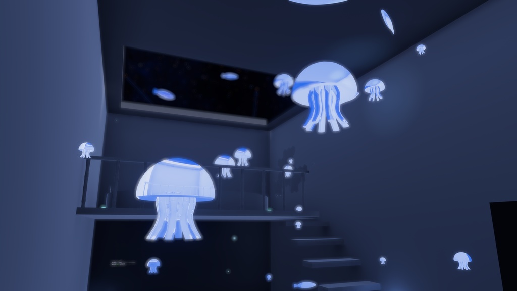 【VRChat向け】くらげパーティクル