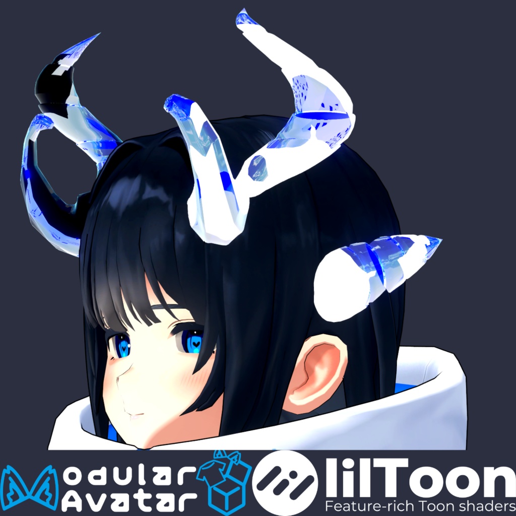 【VRChat向け】ジュエルホーン - Jewel Horn -