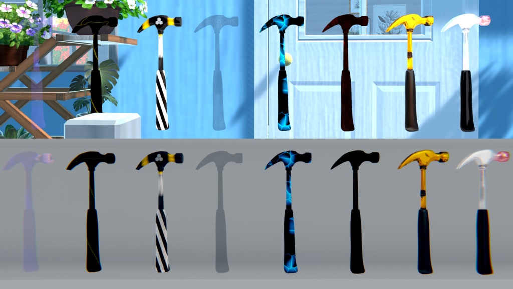 【 獏/Baku 】ハンマー差替えマテリアル