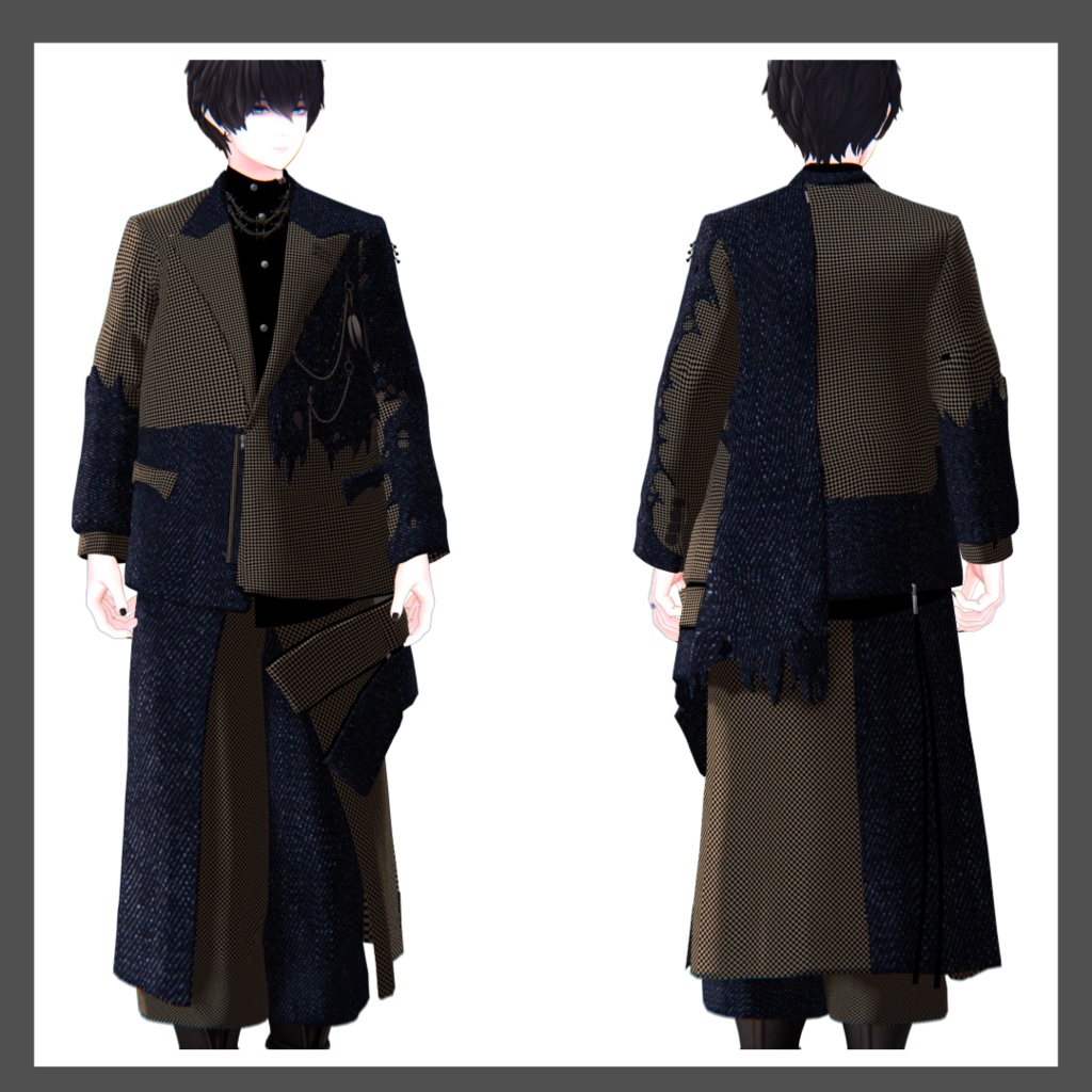 【獏専用】再構築ドッキングジャケット・テクスチャ