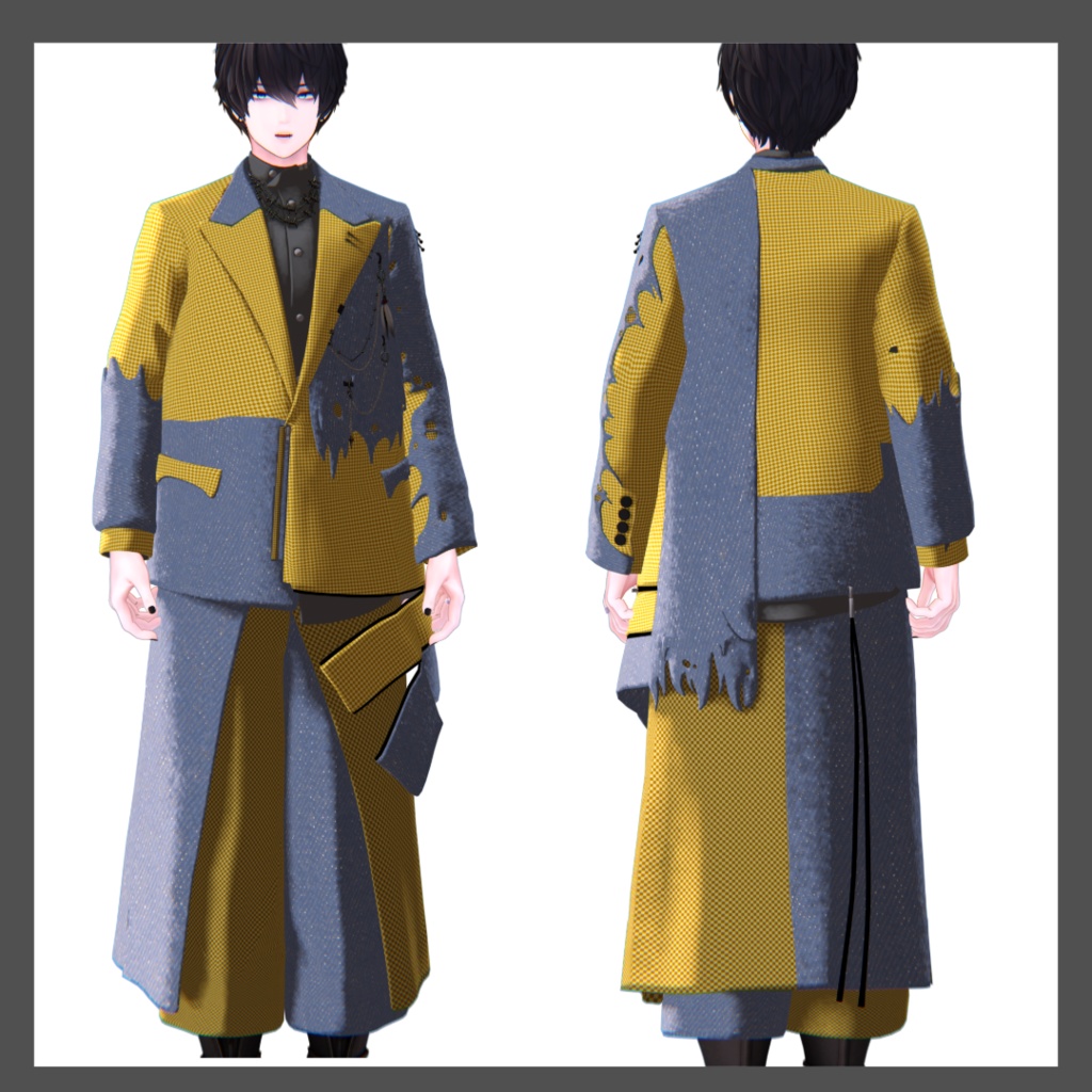 【獏専用】再構築ドッキングジャケット・テクスチャ