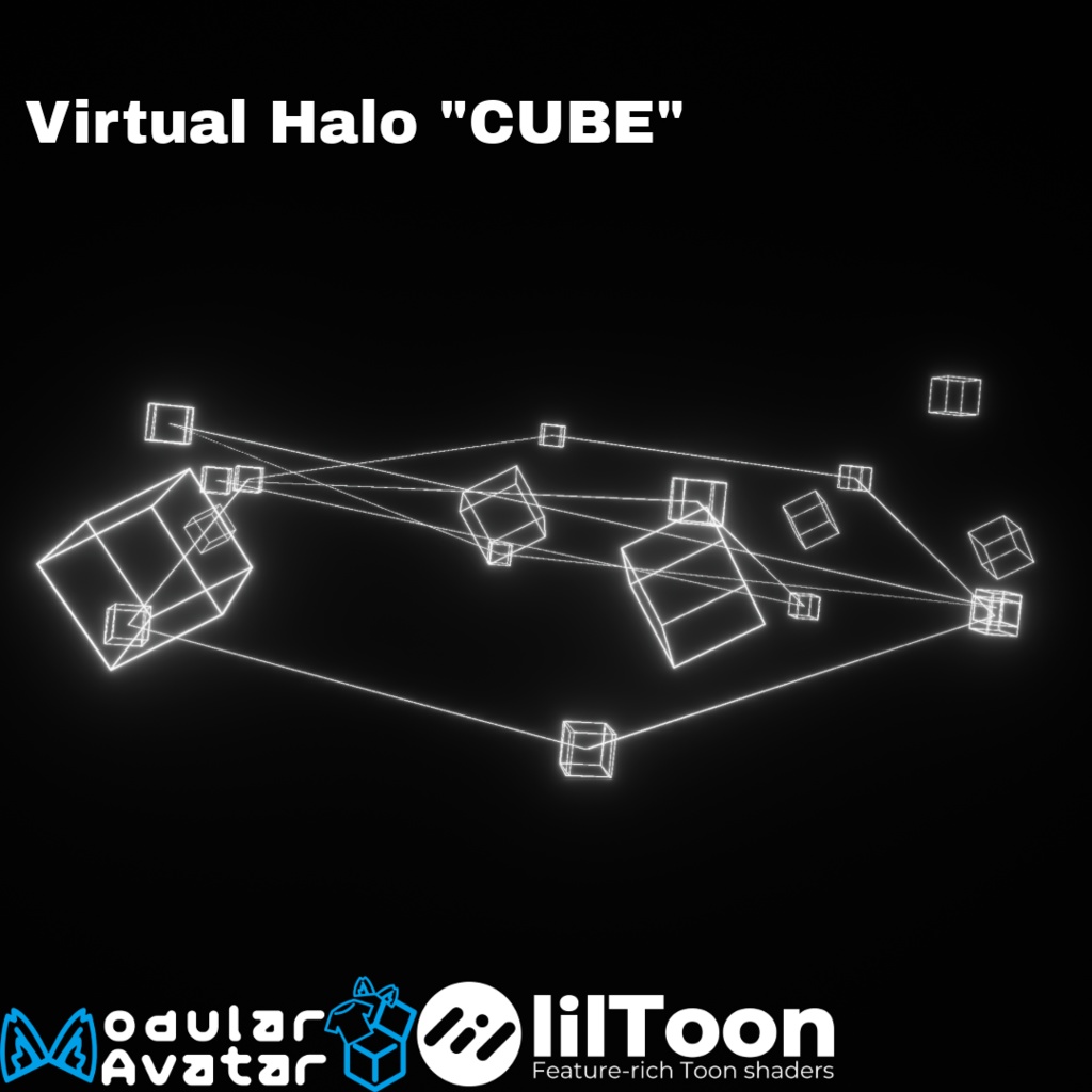 【MA対応】Virtual Halo "CUBE"(3種類)