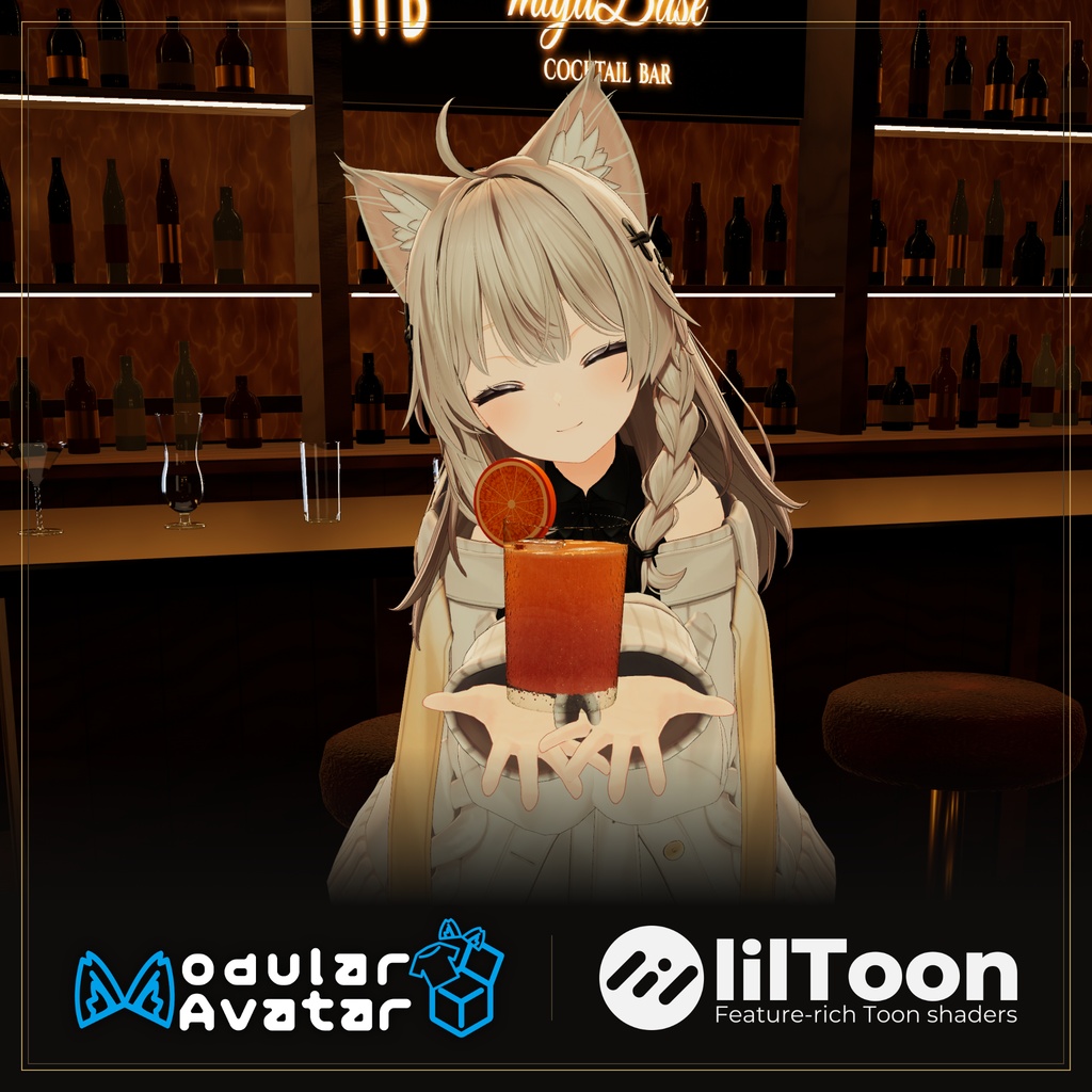 【発売記念セール】【MA対応】アバター用カクテルギミック 12種